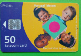 Carte Téléphonique Portugal Telecom.  Portugal.2000 - Portogallo