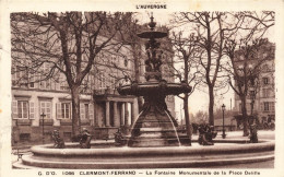 FRANCE - Clermont Ferrand - La Fontaine Monumentale De La Place Delille - Carte Postale Ancienne - Clermont Ferrand