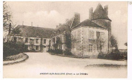 18  ARGENT SUR  SAULDRE LE CHATEAU  1931 - Argent-sur-Sauldre