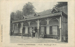 CRECY EN PONTHIEU - Forêt, Buvette De L'arrêt. - Crecy En Ponthieu