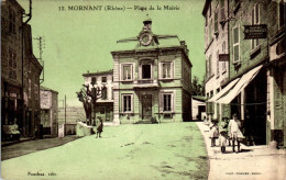Mornant Place De La Mairie Rhône 69440 N°12 Cpa Couleur Ecrite Au Dos En TB.Etat - Autres & Non Classés
