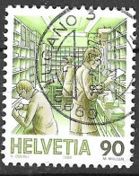 SVIZZERA - 1986 - VAGONE POSTALE - USATO (YVERT 1255a -MICHEL 1326YB) - Gebraucht