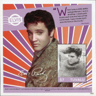 Tuvalu 2019 Elvis Presley 4 S/s, Mint NH, Performance Art - Elvis Presley - Music - Popular Music - Elvis Presley