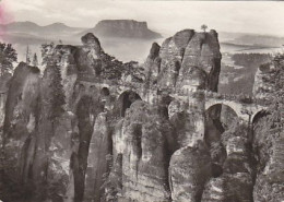 AK 206223 GERMANY - Bastei - Basteibrücke - Sächsische Schweiz - Bastei (sächs. Schweiz)