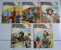 Histoire De France En Bandes Dessinées 1, 2, 3, 9 Et 10 - Larousse - FR3 - Wholesale, Bulk Lots