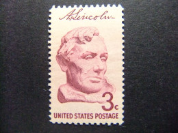 ESTADOS UNIDOS / ETATS-UNIS D'AMERIQUE 1959 /150 ANIV. NACIMIENTO ABRAHAM LINCOLN YVERT 658 ** MNH - Nuevos