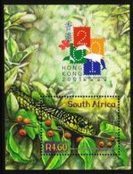 South Africa - 2001 Year Of The Snake MS (**) # SG 1247 - Snakes