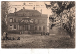 Casteau Etablissement Des Dominicains Du Sacré Coeur Façade Ouest Un Jour D'Automne. - Soignies