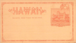 AMERIQUE - Entier Postal - Hawai - Non Circulé - Hawai