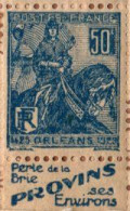 FRANCE - YT N° 257b "JEANNE D'ARC Type II AVEC BANDE PUB" (PROVINS). Neuf LUXE**. Très Bas Prix. - Unused Stamps