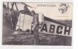 Le Parachutiste M. Blanquier Avant De Tenter Une Expérience - Parachutisme