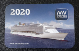 MV - Werften Wismar 2020   Global Dream - Tamaño Pequeño : 2001-...