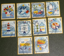 Nederland - NVPH - 4213 Tm 4222 - 2023 - Gebruikt - Used - Echt Hollands - Cultuur - Used Stamps