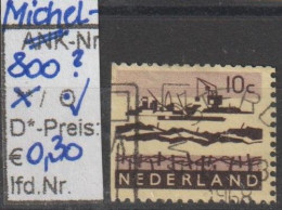 1966 - NIEDERLANDE - FM/DM "Landschaften" 10 C Dkl'karmin  - O  Gestempelt - S. Scan (800?o Nl) - Usati