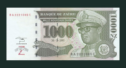 # # # Banknote Zaire 1.000 Nouveaux Zaires 1995 (P-67) HDMZ UNC # # # - Zaire