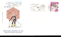 SAINT MORITZ MONDIALI DI SCI 1974 DISCESA LIBERA MASCHILE - Sci