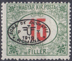 Hongrie Debrecen Taxe 1919 Mi 8 *  (A8) - Debreczen