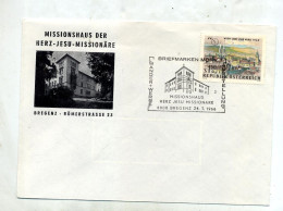 Lettre  Cachet Bregenz Maison Mission - Briefe U. Dokumente