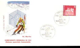 SAINT MORITZ MONDIALI DI SCI 1974 SLALOM SPECIALE FEMMINILE - Sci