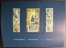 Malta 1980 Tapestries Minisheet MNH - Malta