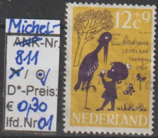 1963 - NIEDERLANDE - SM "Voor Het Kind" 12C+9C Gelb/violett  - O  Gestempelt - S. Scan (811o 01-02 Nl) - Usados
