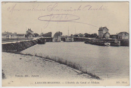 89 - B14173CPA - LAROCHE MIGENNES - L'entrée Du Canal Et L'écluse - Très Bon état - YONNE - Laroche Saint Cydroine