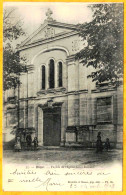 33 - B28283CPA - BLAYE - Façade De L' Eglise Saint Romain - Très Bon état - GIRONDE - Blaye