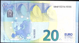 FRANCE * 20 Euros * 2015 * Etat/Grade NEUF/UNC * Tirage (U) U008 A5 - 20 Euro