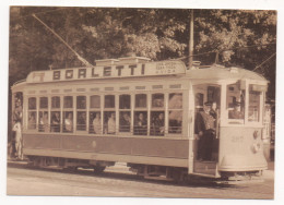 VOITURE ÉLECTRIQUE N°267 MODÈLE C.C.F.F. "FUMISTA" À BOGIES ET À PLATES-FORMES - SIMPLE CONSTRUITES EN 1930 - Strassenbahnen