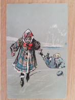 Patinage , Illustrateur, Lac Gelé - Figure Skating