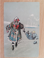 Patinage , Illustrateur, Lac Gelé - Patinage Artistique