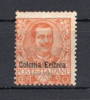 1903 ERITREA N.23 20 Centesimi * - Eritrea