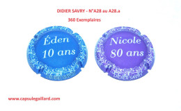 2 Capsules De Champagne - DIDIER SAVRY - 360 Exemplaires - Sammlungen