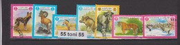 1984 Fauna ANIMALS (tiger Leopard Elephant ) Mi 1342/48 7v.- Used (O) AFGANISTAN - Afghanistan