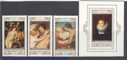 Bulgaria 1977 - Paintings Of Rubens, Mi-Nr. 2625/27+Bl. 73, MNH** - Ungebraucht