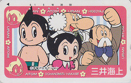 TC JAPON / 110-202628 - MANGA - TEZUKA - Mitsui Marine - ANIME JAPAN Free Phonecard Insurance / Assu 19931 - Stripverhalen