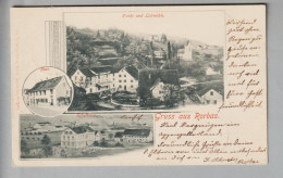 CH ZH Rorbas 1901-07-27 Foto 3-Bildkarte Künzli # 13017 - Rorbas