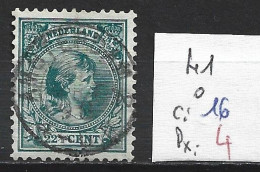 PAYS-BAS 41 Oblitéré Côte 16 € - Used Stamps