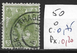 PAYS-BAS 50 Oblitéré Côte 0.75 € - Used Stamps