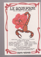 Le Scorpion - Illustration Michel Voillot - Astrología