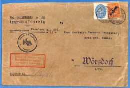 Allemagne Reich 1933 - Lettre De Idstein - G29956 - Briefe U. Dokumente