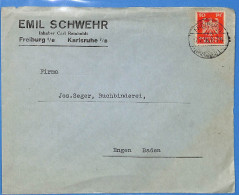 Allemagne Reich 1926 - Lettre De Freiburg - G29934 - Covers & Documents