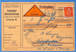 Allemagne Reich 1927 - Carte Postale De Leipzig - G29902 - Briefe U. Dokumente