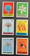 MOZAMBIQUE - 1988 - NEUF**/MNH - Série Complète Mi 1119 / 1124 - YT 1083 / 1088 - FLORE FLEURS FLOWERS - Mozambique