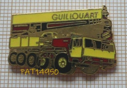 PAT14950 CAMION GRUE GUILLOUART MANUTENTION LEVAGE VAL DE SOUDE Dpt 51 MARNE En Version EGF - Transports