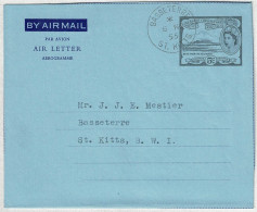 Saint Christopher Nevis Anguilla, Air Letter / Aerogramme Basseterre  - St.Christopher-Nevis & Anguilla (...-1980)