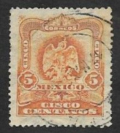 SD)1903 MEXICO  COAT OF ARMS AGUILITA 5C SCT 307, USED - Mexico