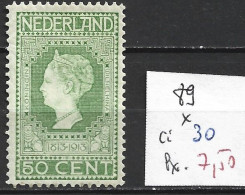 PAYS-BAS 89 * Côte 30 € - Used Stamps