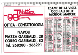 Calendarietto - Telottica - Napoli - Anno 1985 - Small : 1981-90