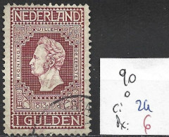 PAYS-BAS 90 Oblitéré Côte 24 € - Used Stamps